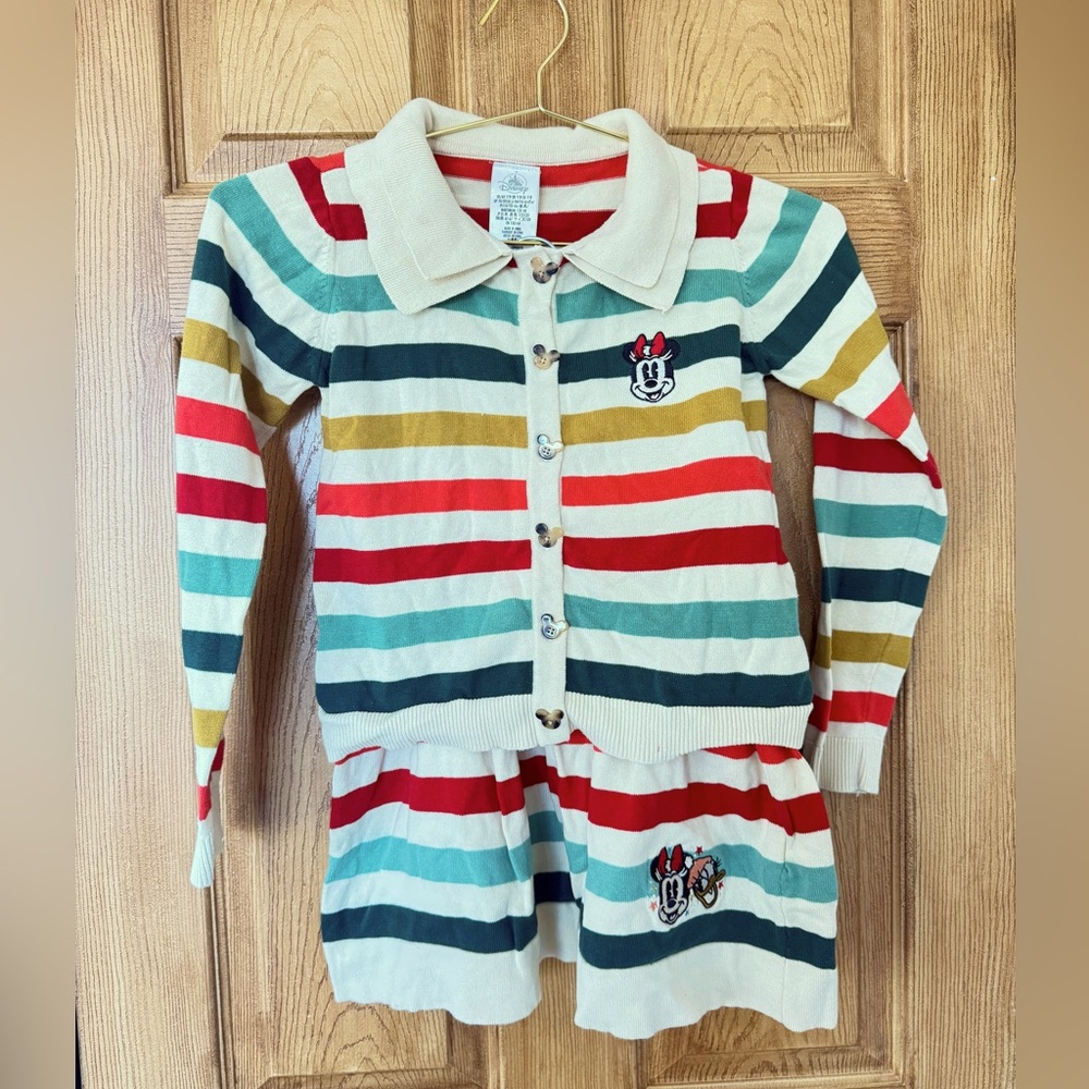 Disney parks two piece girls skirt set